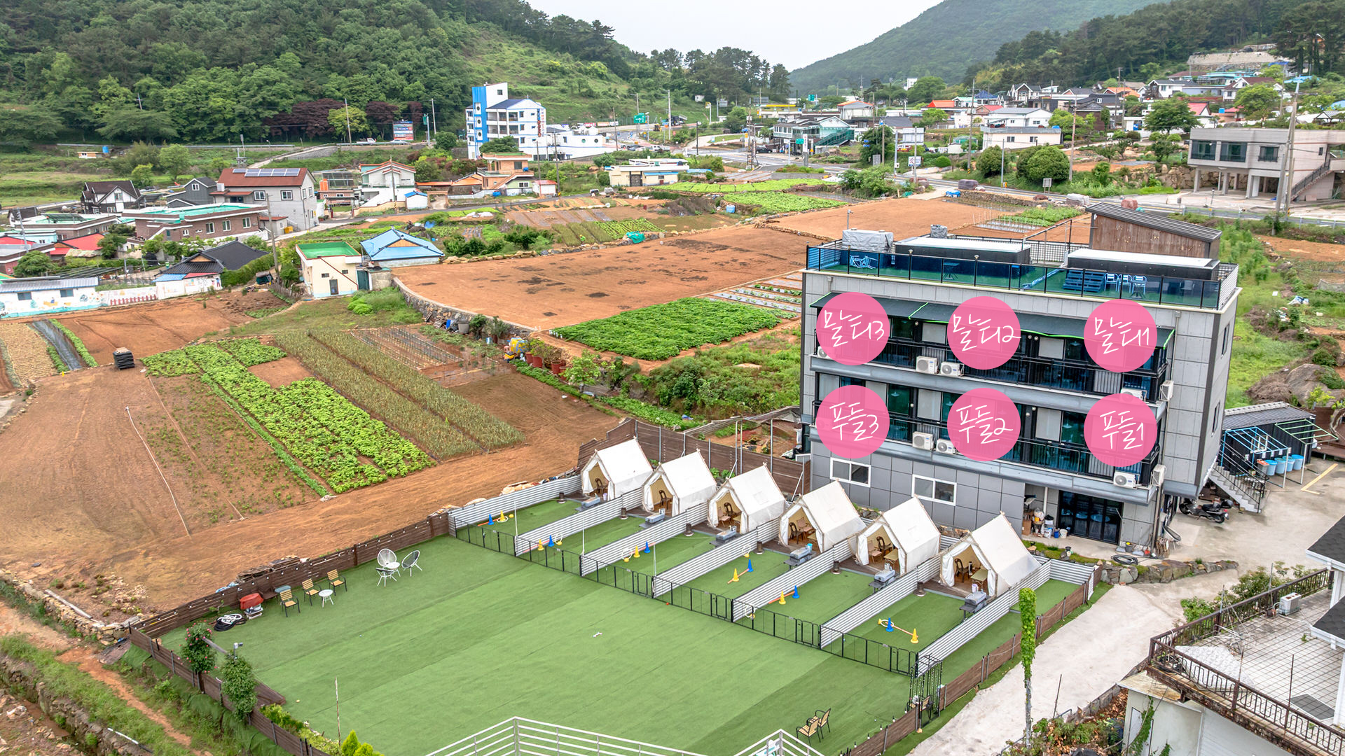 객실 배치도